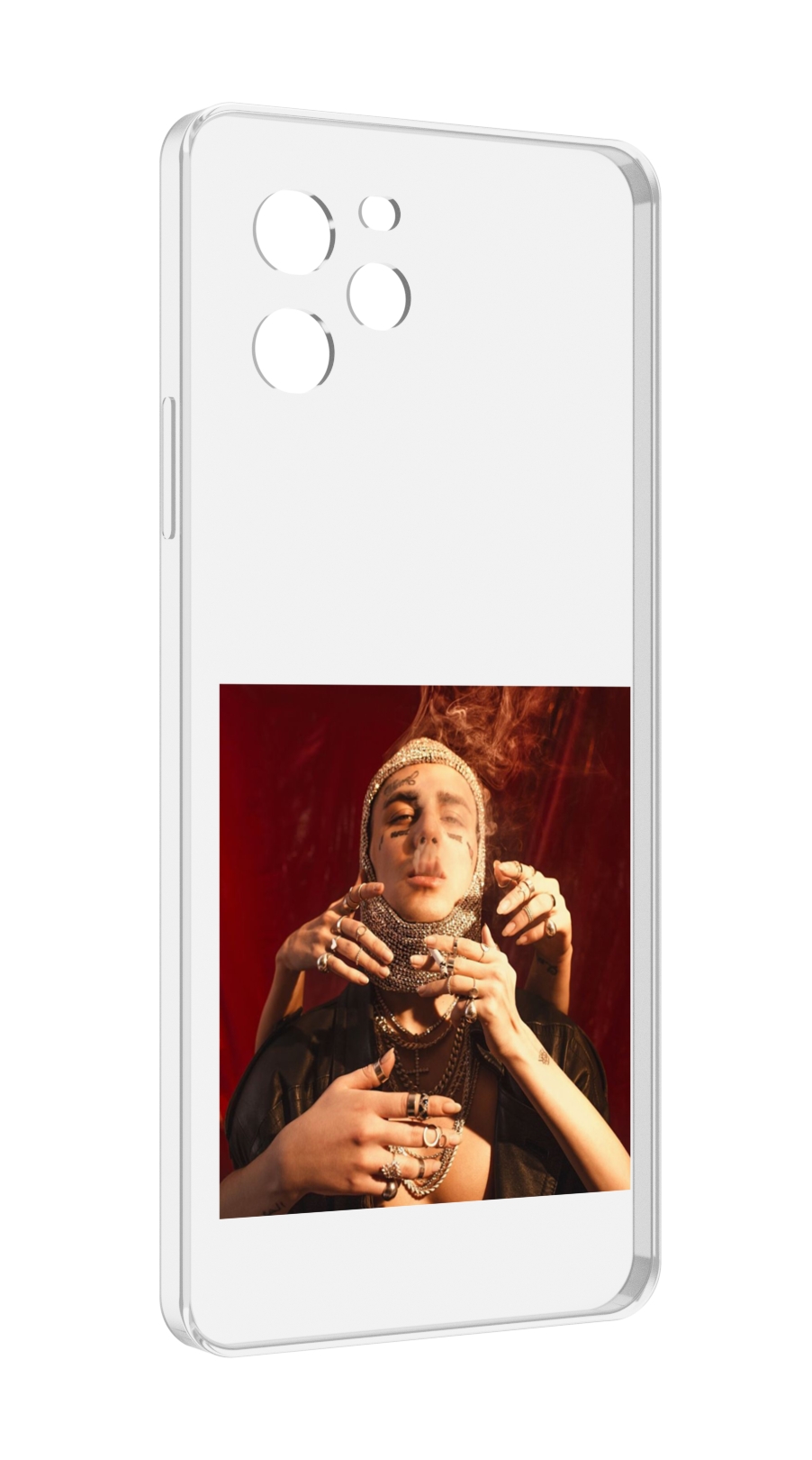 

Чехол MyPads Slime face для Huawei Nova Y61 / Huawei Enjoy 50z, Прозрачный, Tocco