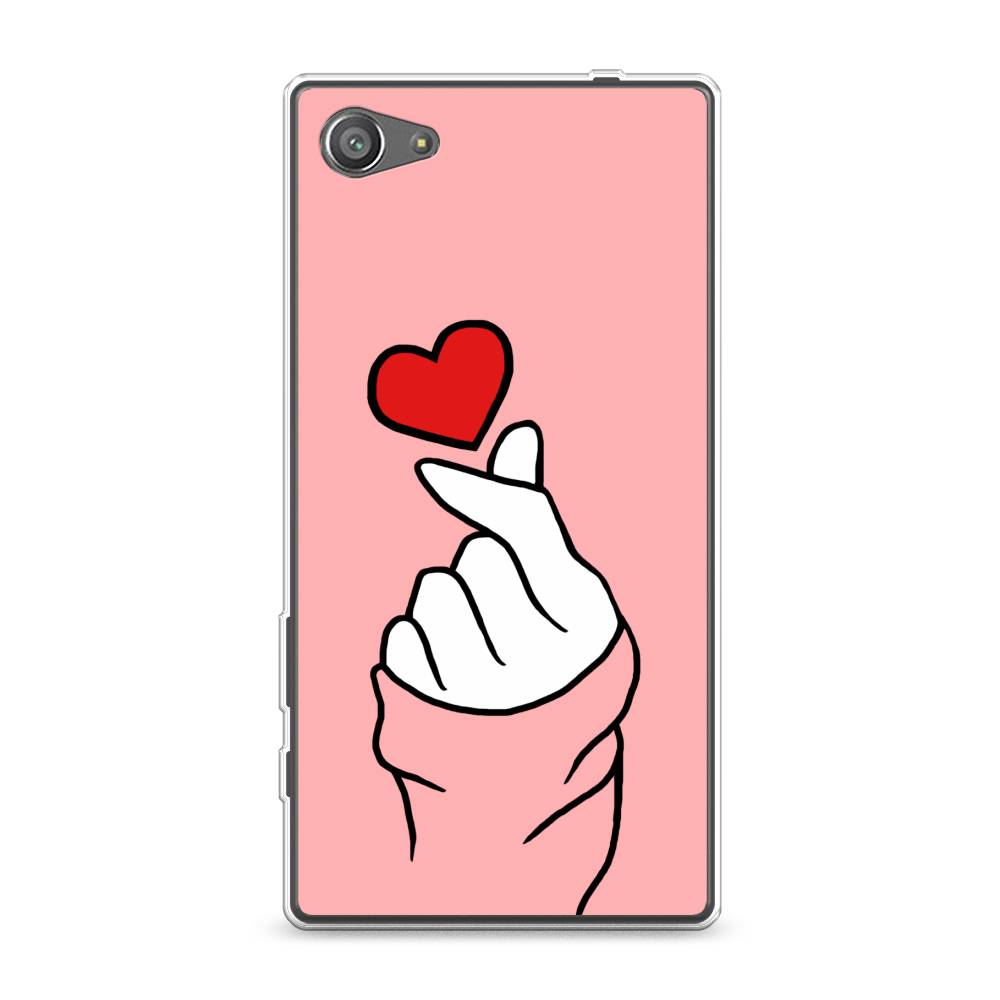 

Чехол Awog на Sony Xperia Z5 compact "Милое сердечко", Разноцветный, 52250-7
