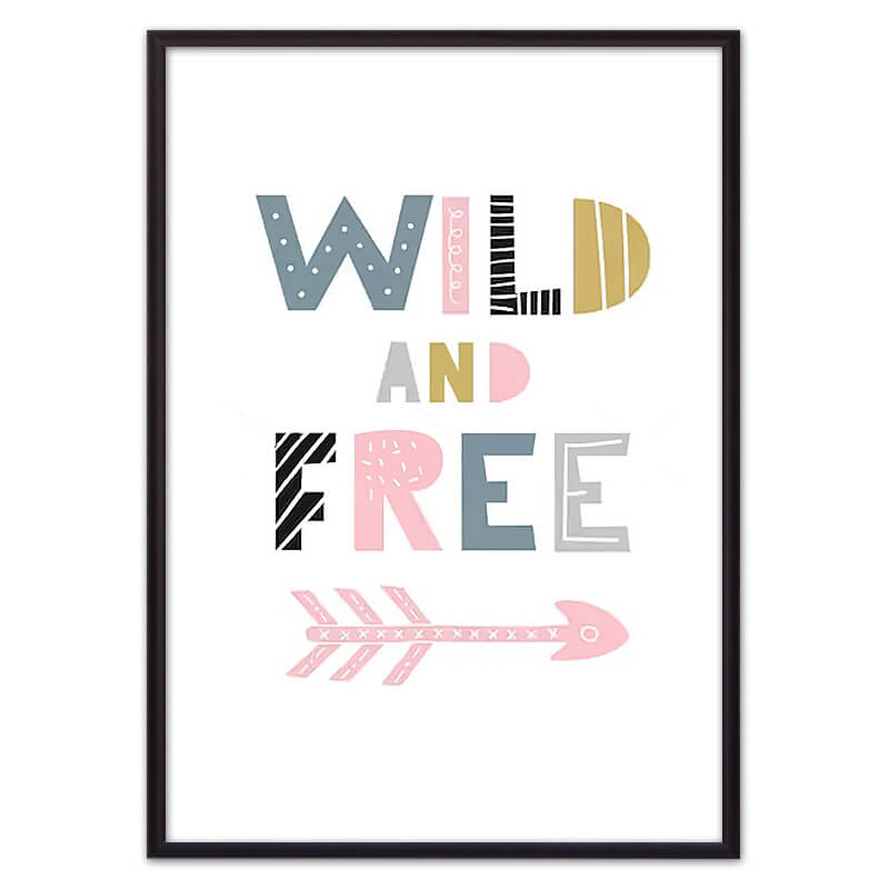 

Wild & Free ВЫБОР РАЗМЕРА:40 х 60 см