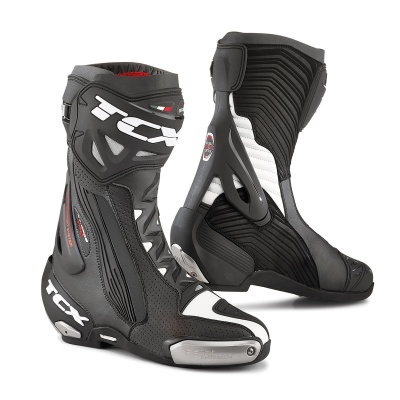 

МОТОБОТЫ RT-RACE PRO AIR, ЦВЕТ ЧЕРНЫЙ (Черно-белый, 45)