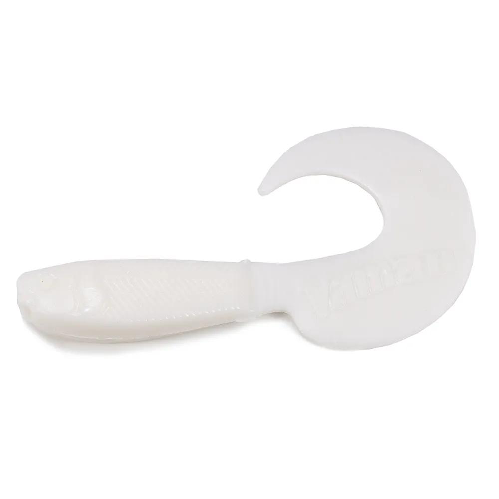 

Твистер YAMAN PRO Mermaid Tail, р.3 inch, цвет #01 - White (уп. 10 шт.), Белый
