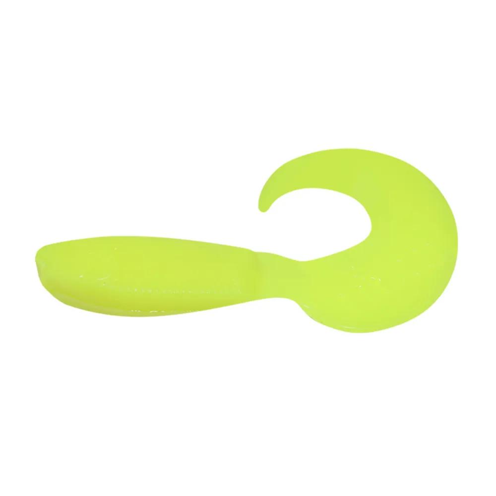 

Твистер YAMAN PRO Mermaid Tail, р.3 inch, цвет #02 - Chartreuse (уп. 10 шт.), Зеленый