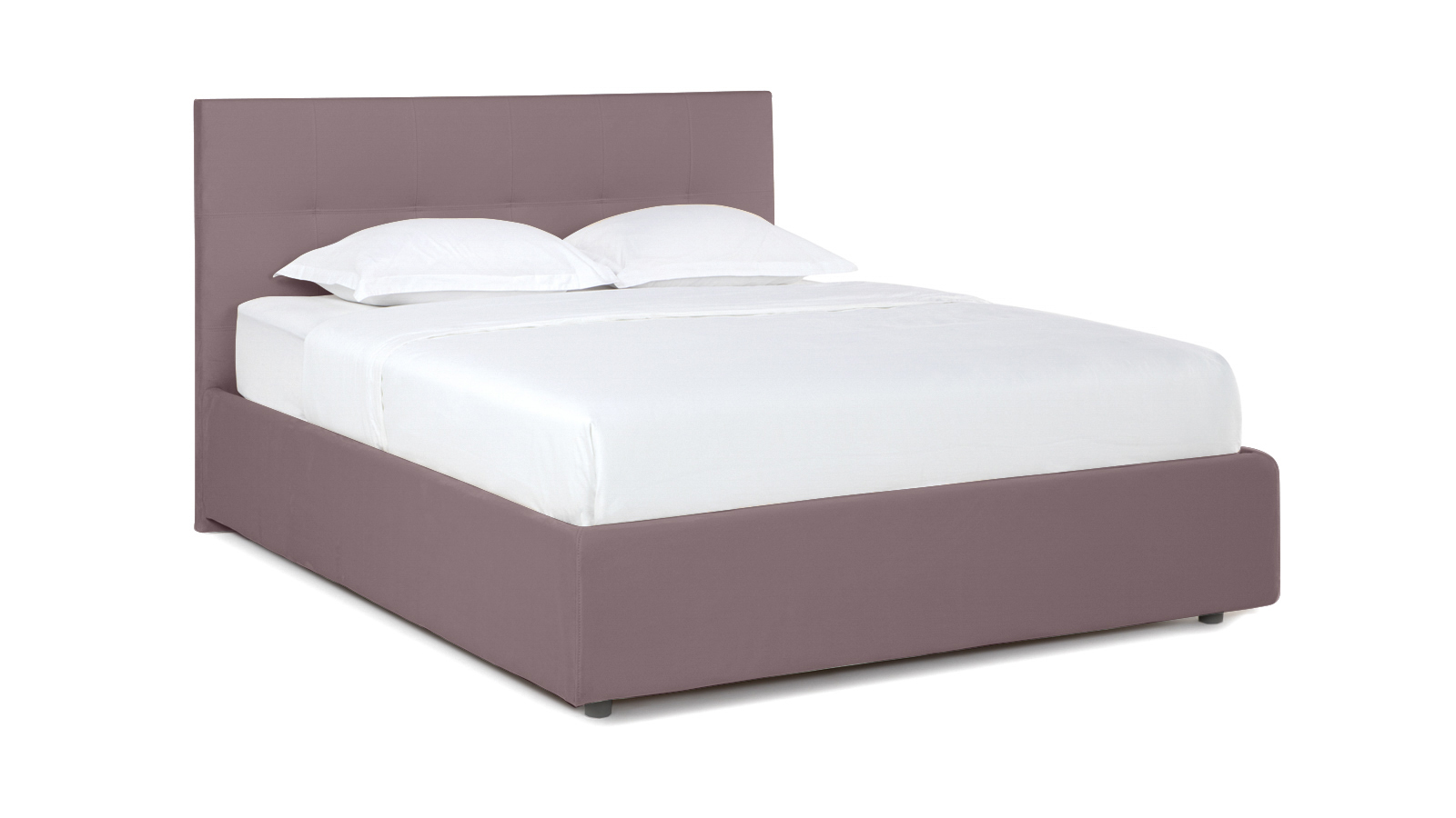 

кровать Askona Greta + основание с ламелями 90x200 тк. Casanova Lilac, Фиолетовый, Greta