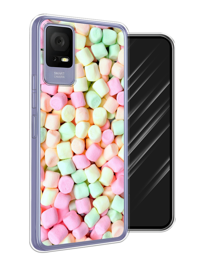 

Чехол Awog на TCL 405 "Marshmallows", Зеленый;желтый;розовый, 291450-10
