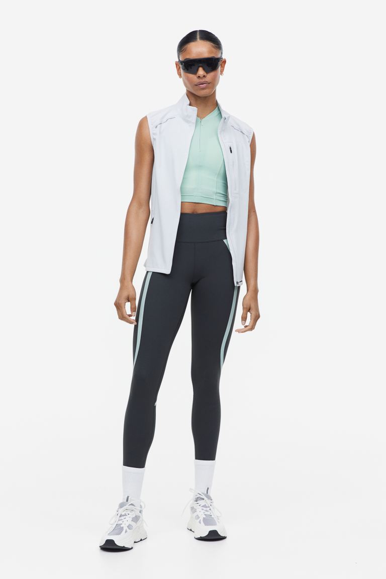 

Леггинсы женские H&M 1117123002 серые 2XL (доставка из-за рубежа), Серый, 1117123002