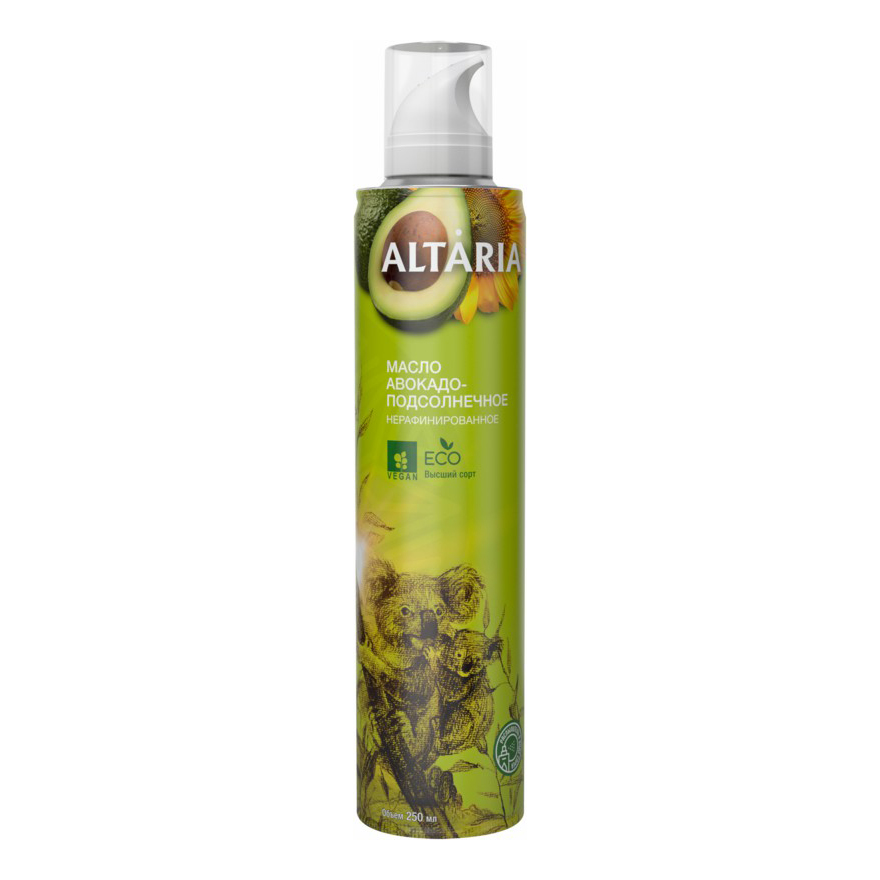 Растительное масло Altaria авокадо-подсолнечное 250 мл