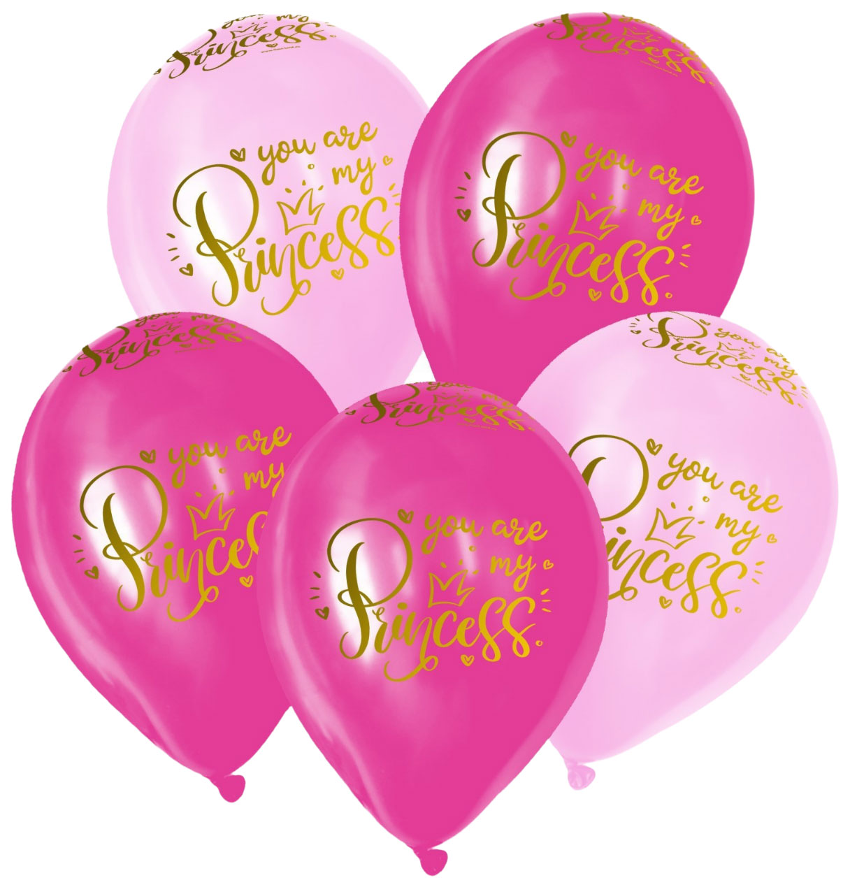 

Шар латексный 12" «С Днём рождения», пастель, набор 25 шт., цвет роз.макарун, розов., Розовый