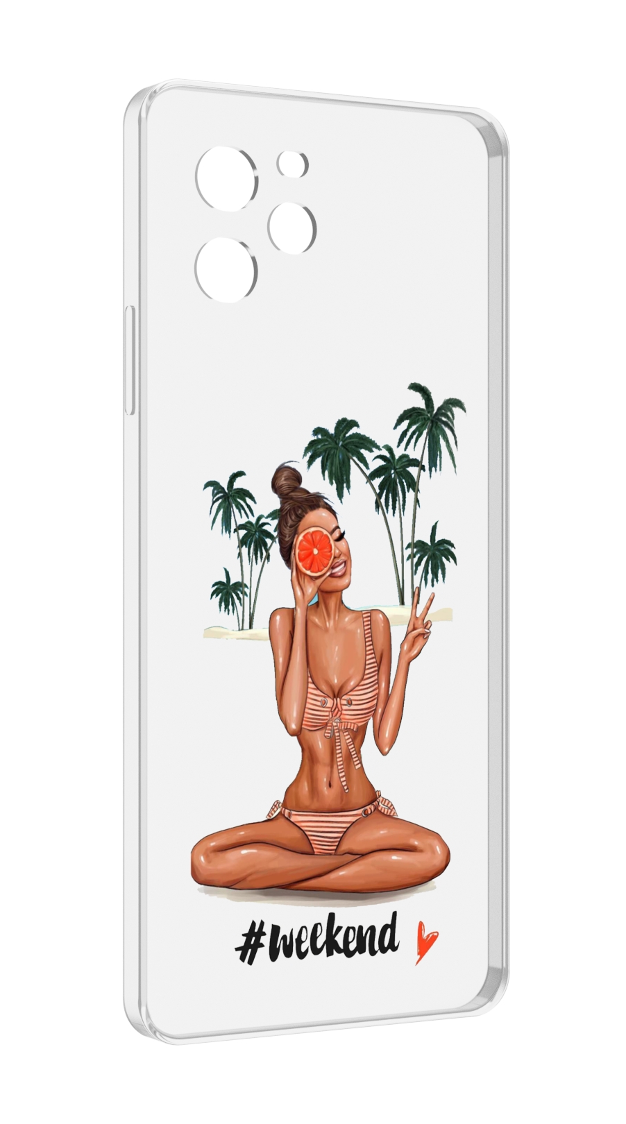 

Чехол MyPads Weekend для Huawei Nova Y61 / Huawei Enjoy 50z, Прозрачный, Tocco