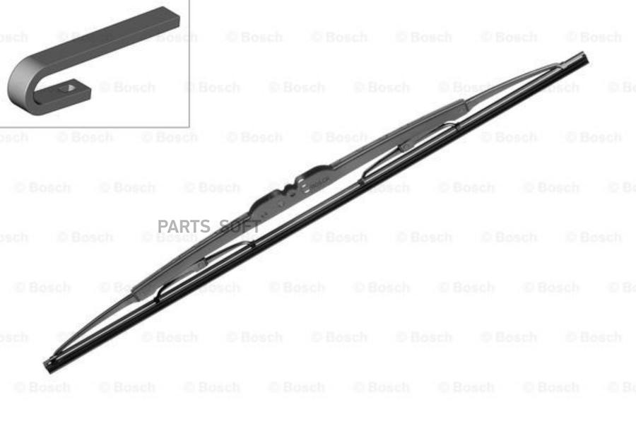 

3 397 015 047_Щетка Задняя 450/18'' Rangerover I Bosch 3397015047