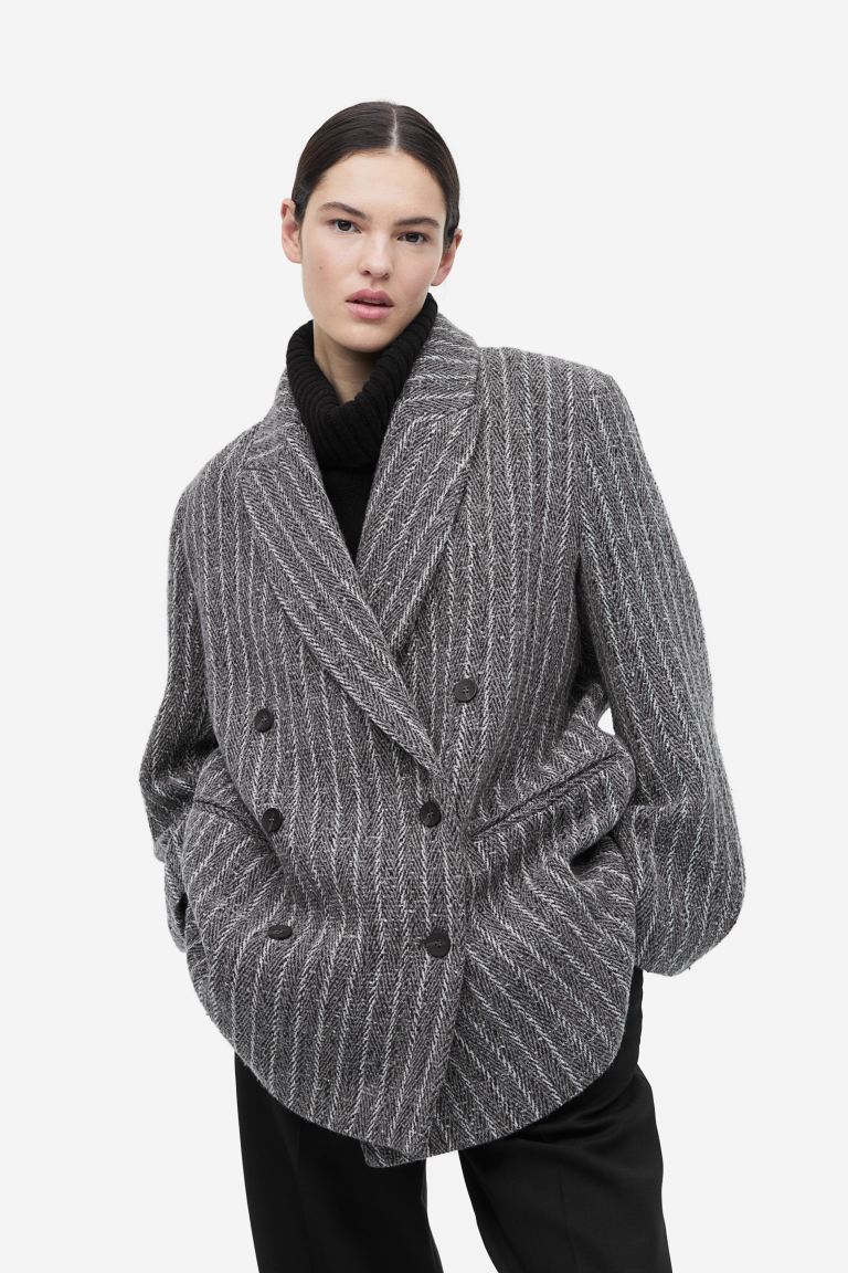 

Жакет женский H&M 1117229001 серый XS (доставка из-за рубежа), 1117229001