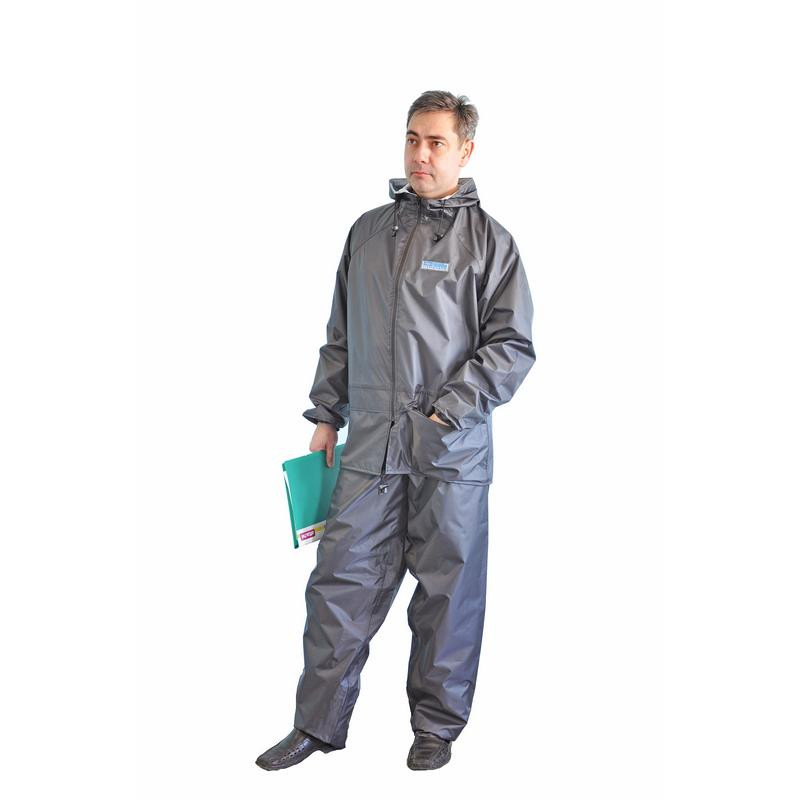 

Костюм рабочий NoBrand 446528-K серый 52-54, 170-176
