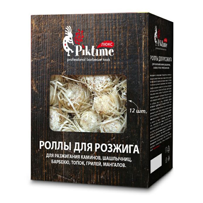 Роллы для розжига Piktime 12 шт 130₽