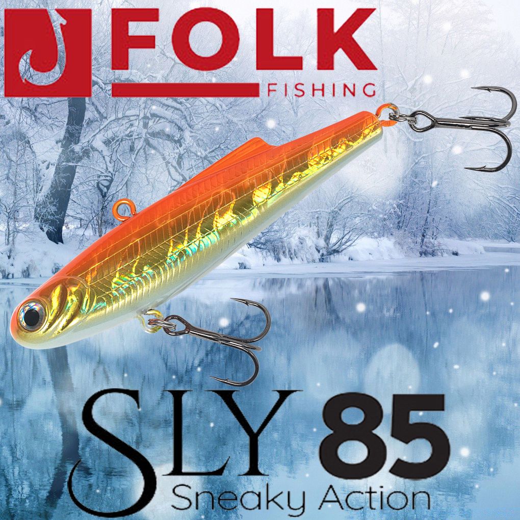 Воблер Folkfishing (Vib) Sly 85мм 24гр #FVS-02