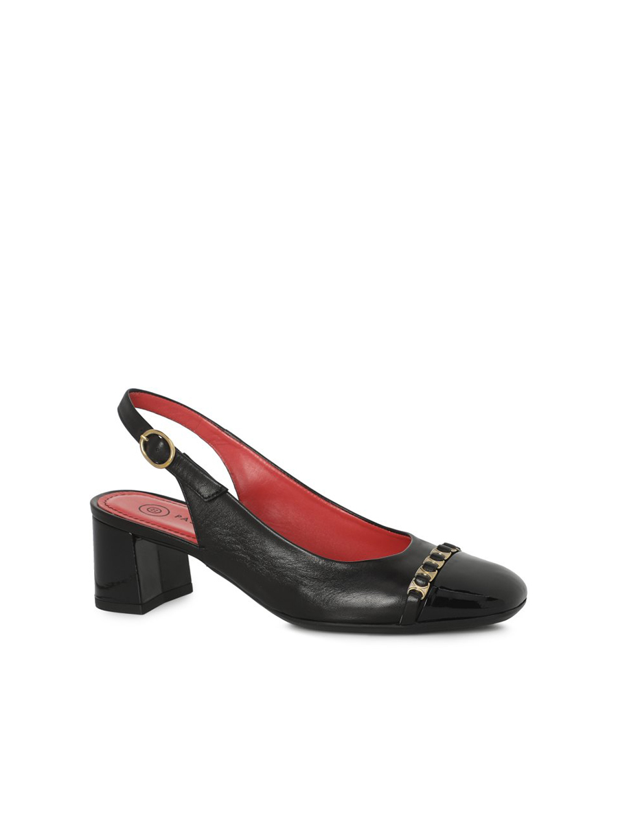 

Туфли женские Pas De Rouge 2763 черные 37 EU, 2763