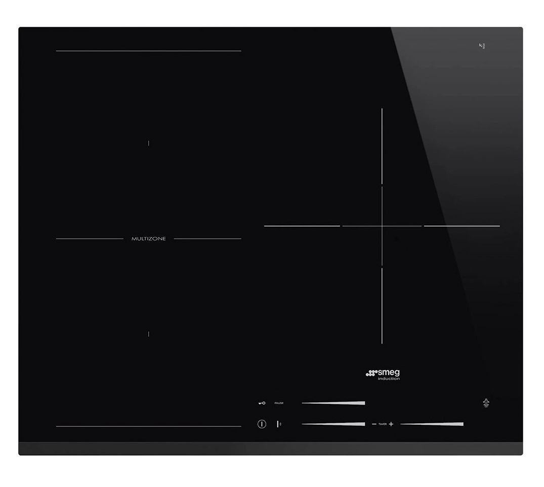 

Встраиваемая варочная панель индукционная Smeg SI1M7633B черный, SI1M7633B