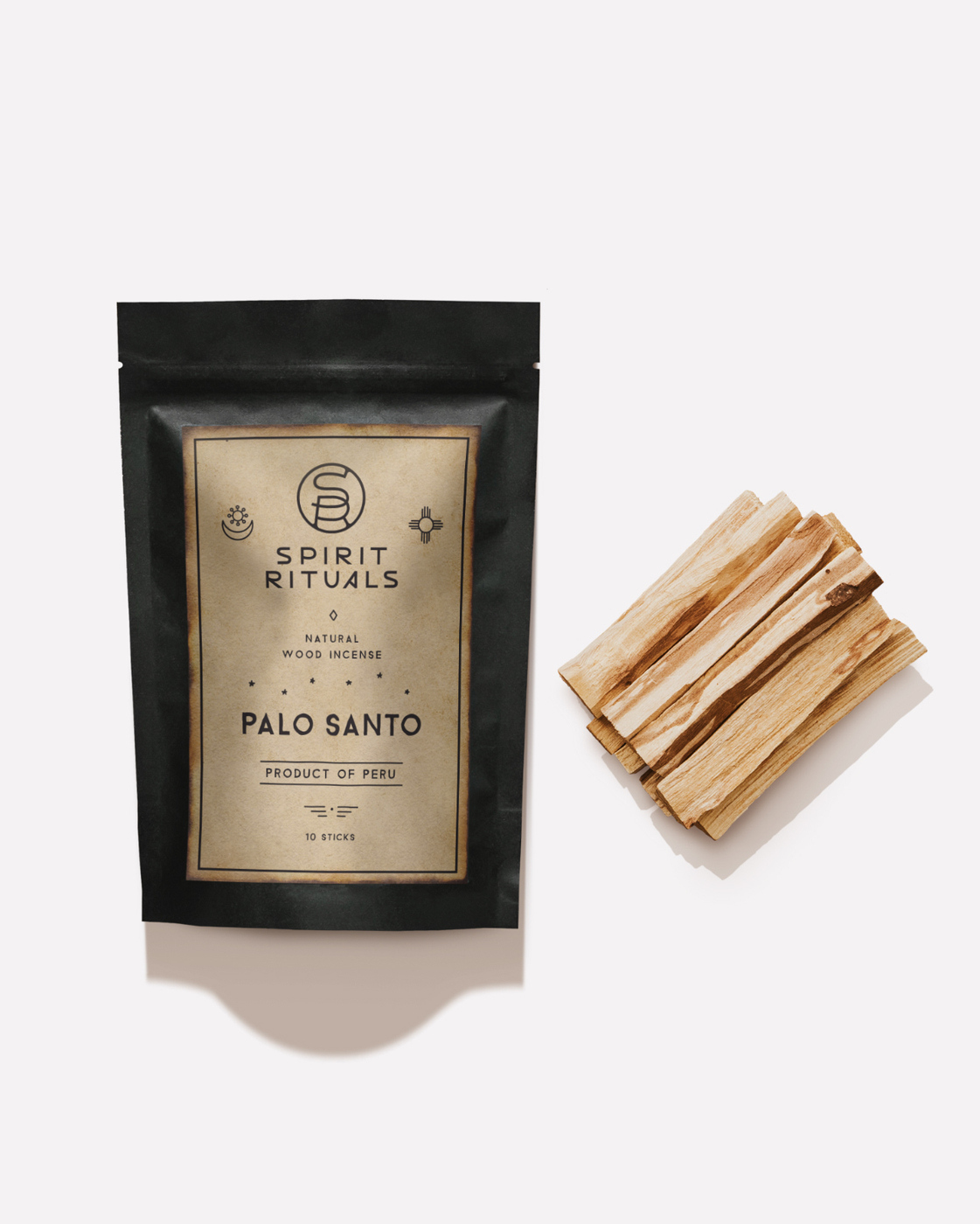 

Благовония Пало Санто SPIRIT RITUALS 10 палочек Palo Santo (100 грамм)