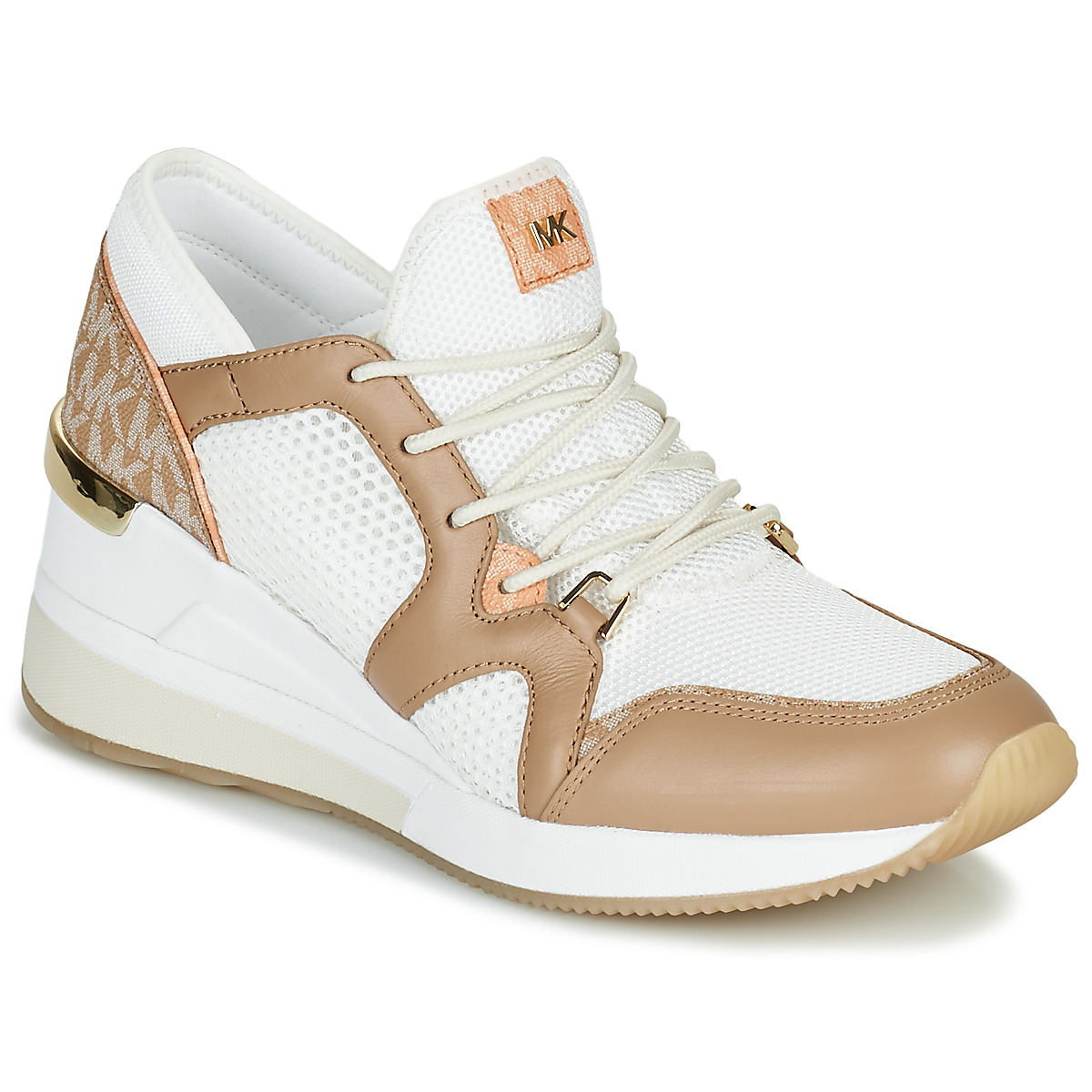 

Кроссовки женские MICHAEL Michael Kors 20049721 бежевые 35 EU, Бежевый, 20049721