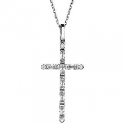 

Колье с 11 фианитами из серебра Алкор серебро 06-2953_00КЦ-00, 06-2953_00КЦ-00