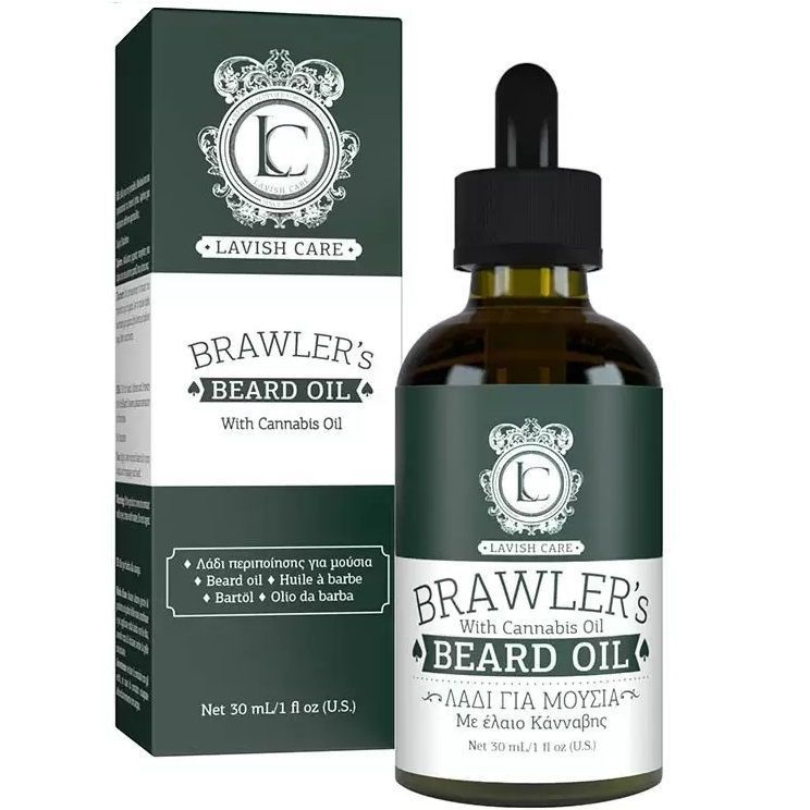 Масло Lavish Care Brawler's Oil Cannabis для бороды 30 мл nishman масло для бороды и усов питание смягчение увлажнение 30 0