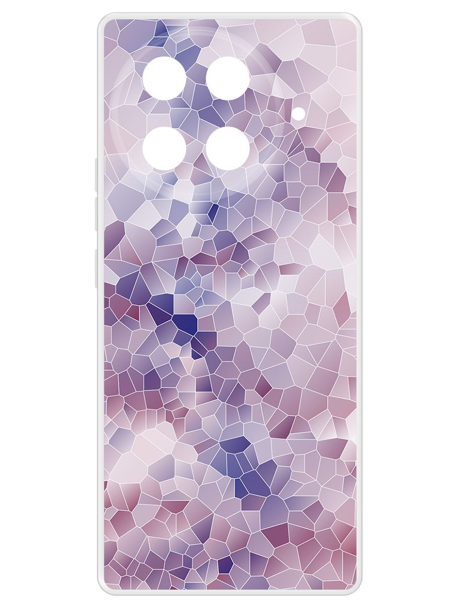 

Чехол-накладка Krutoff Clear Case Витраж 2 для Tecno Camon 30S Pro, Прозрачный