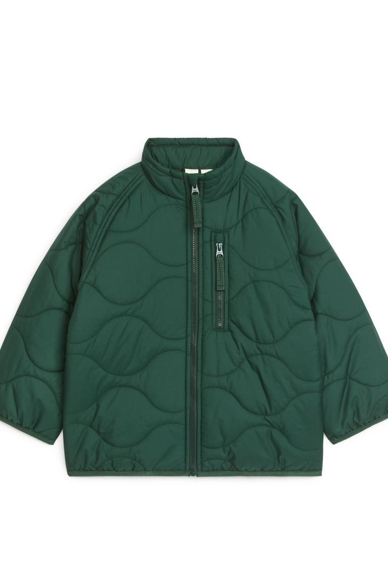 фото Куртка детская arket 1090502, цвет зеленый, размер 140 (доставка из-за рубежа)