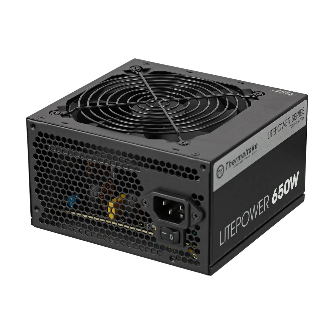 

Блок питания Thermaltake LT-650P ATX, 650 Вт, APFC, 120mm, 5 x SATA, RTL, Черный, LT-650P ATX