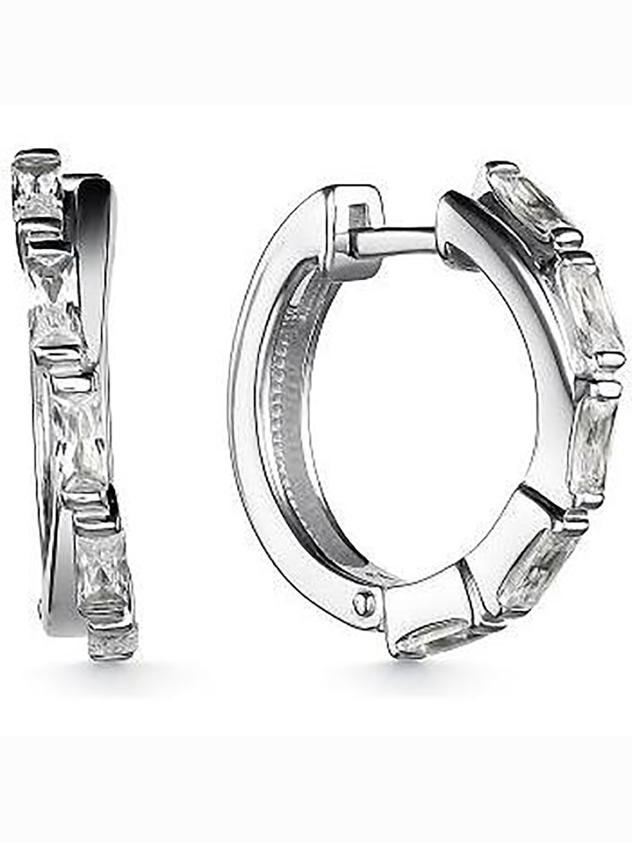 

Серьги с 10 фианитами из серебра Алкор серебро 02-2941_00КЦ-00, 02-2941_00КЦ-00