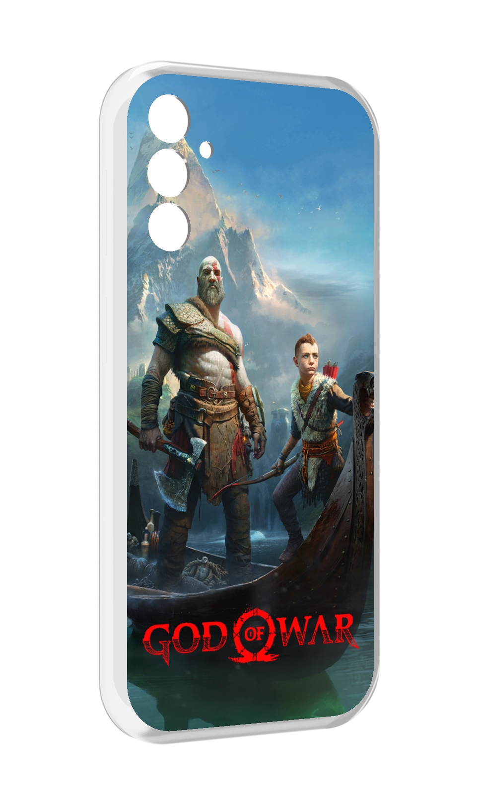

Чехол MyPads God Of War Кратос Атрей для Samsung Galaxy M13, Прозрачный, Tocco