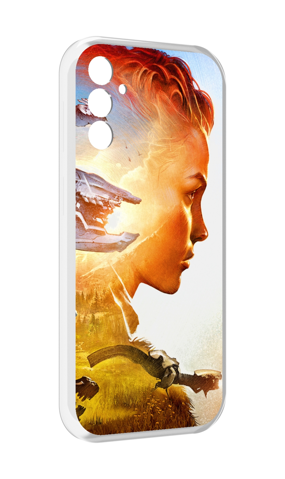 

Чехол MyPads Horizon Zero Dawn art для Samsung Galaxy M13, Прозрачный, Tocco