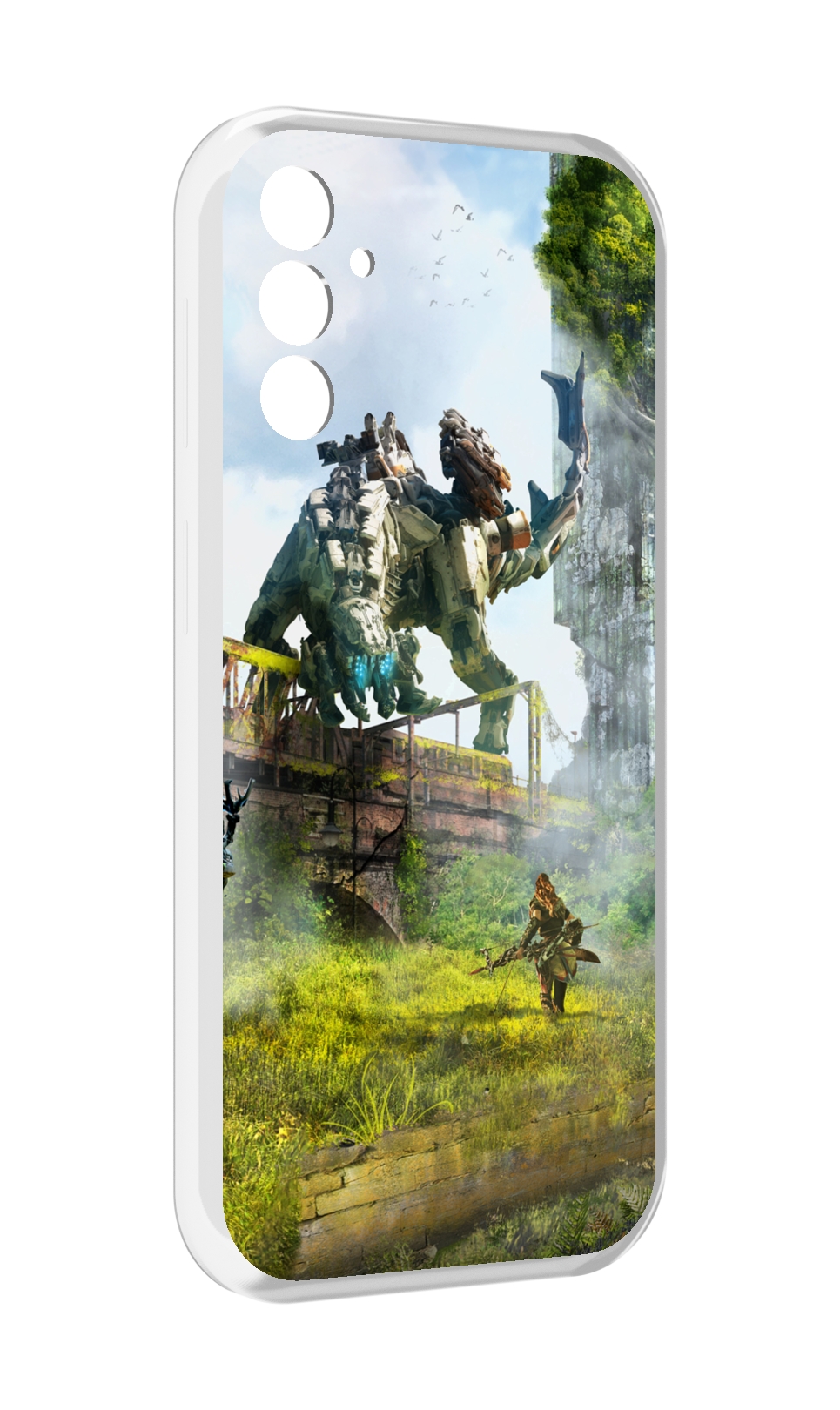 

Чехол MyPads Horizon Zero Dawn для Samsung Galaxy M13, Прозрачный, Tocco
