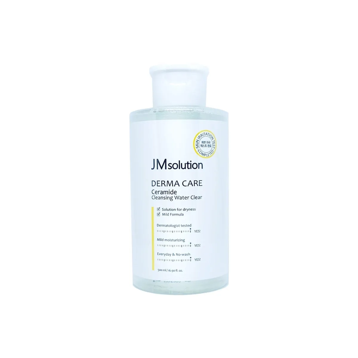 фото Мицеллярная вода jmsolution derma care ceramide cleansing water clear 500мл jm solution