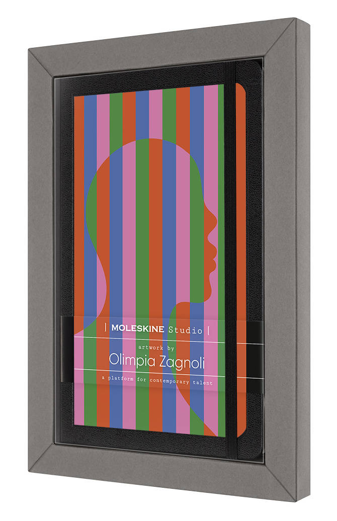 

Блокнот нелинованный Moleskine STUDIO 13x21 см 240 стр., Olimpia Zagnoli