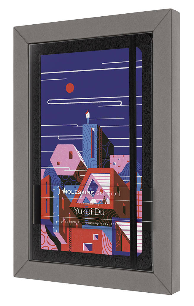 

Блокнот в линейку Moleskine STUDIO 13x21 см 240 стр., Yukai Du