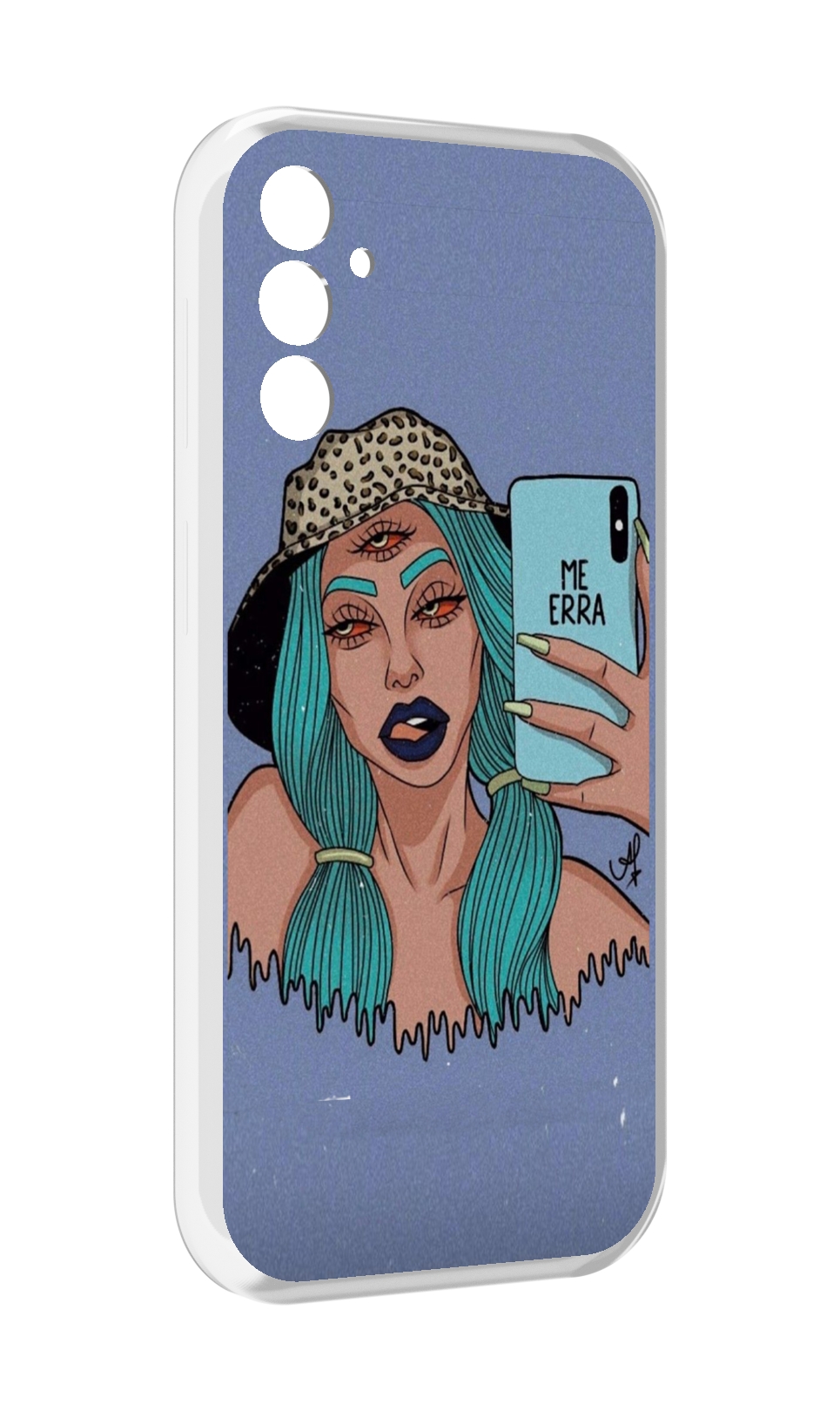 

Чехол MyPads ME Erra женский для Samsung Galaxy M13, Прозрачный, Tocco