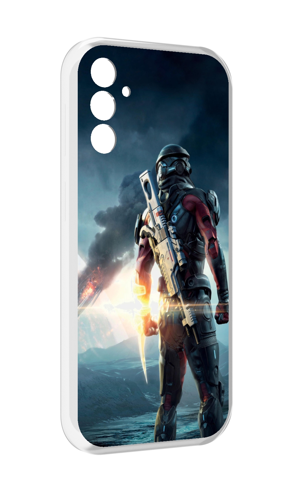 

Чехол MyPads Mass Effect Andromeda Ryder для Samsung Galaxy M13, Прозрачный, Tocco