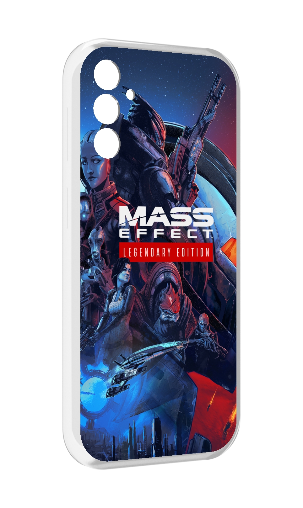 

Чехол MyPads Mass Effect Legendary Edition для Samsung Galaxy M13, Прозрачный, Tocco