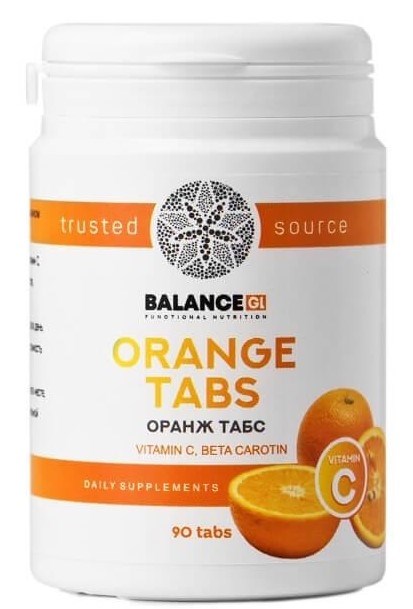 Оранж табс Витамин С Balance Group Life Orange Tabs таблетки 90 шт.