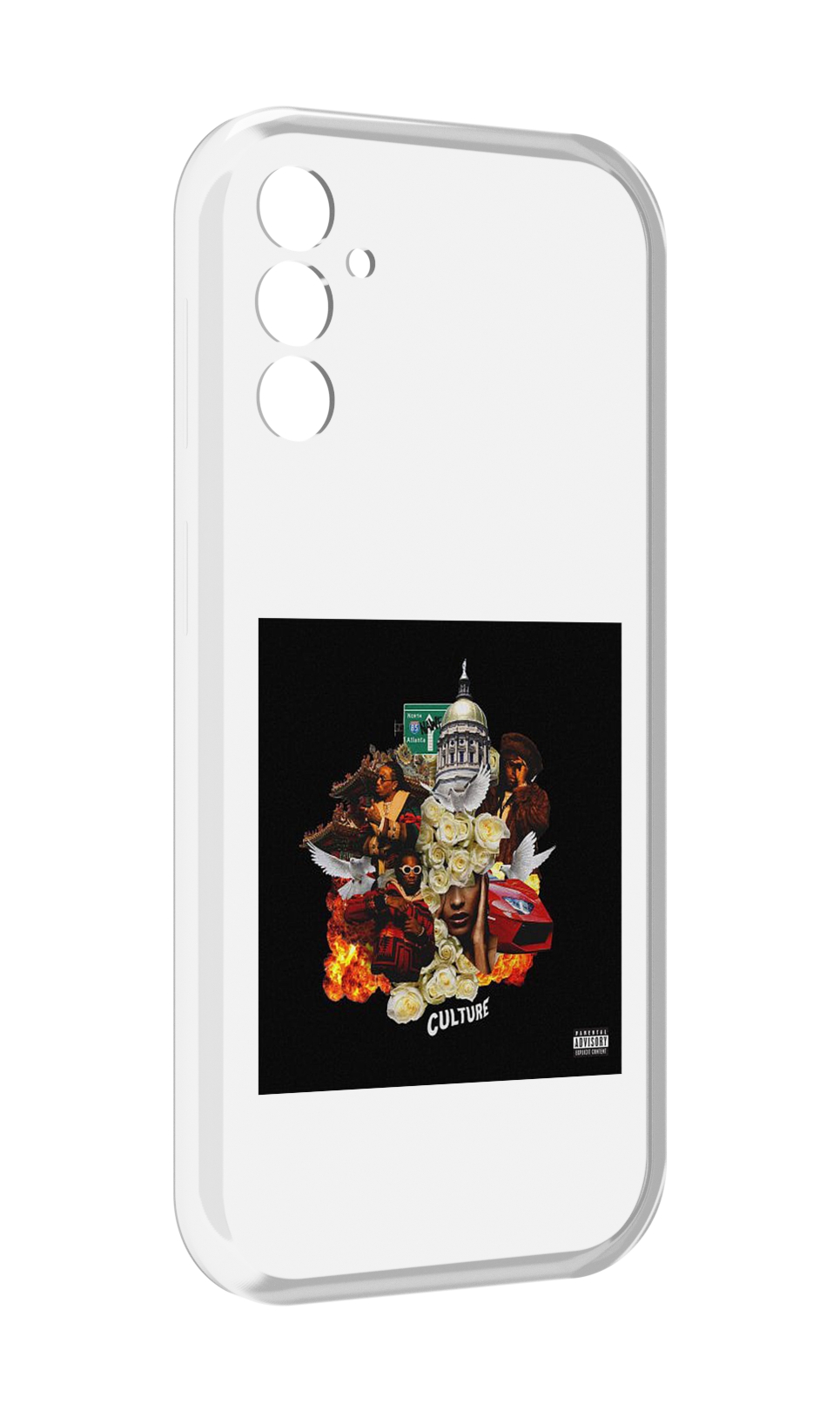 

Чехол MyPads Migos - Culture для Samsung Galaxy M13, Прозрачный, Tocco
