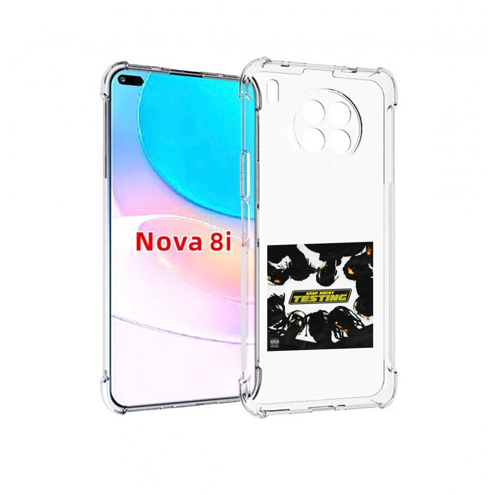 

Чехол Бампер Mypads Asap Rocky - Testing Для Huawei Nova 8I, Прозрачный, Tocco