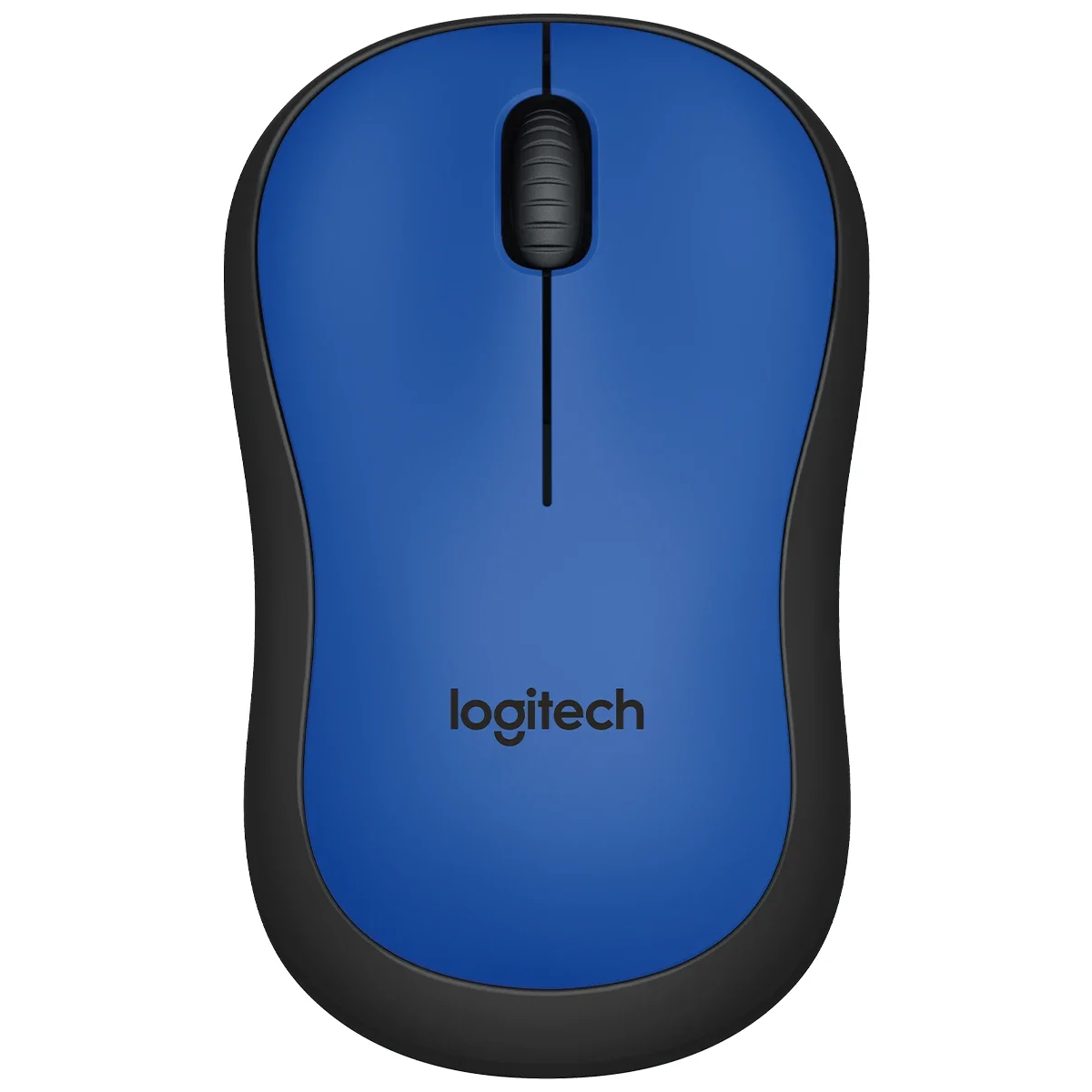 Беспроводная мышь Logitech Logitech M220 Silent синий, черный (910-004896)