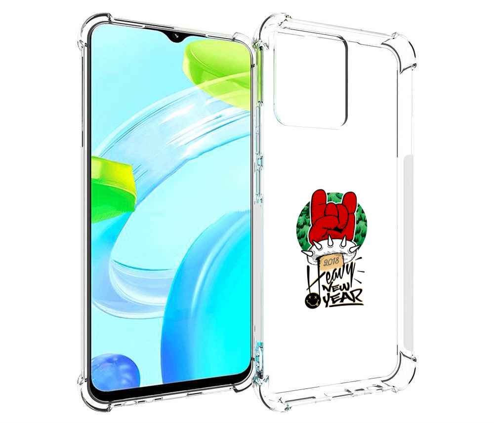 Чехол MyPads Гангстер новый год для Tecno Phantom X2