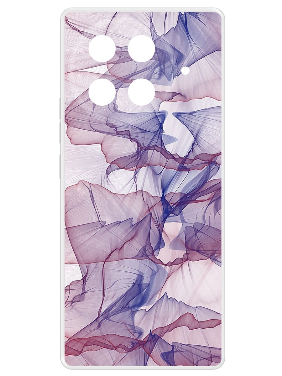 

Чехол-накладка Krutoff Clear Case Абстракт 15 для Tecno Camon 30S Pro, Прозрачный