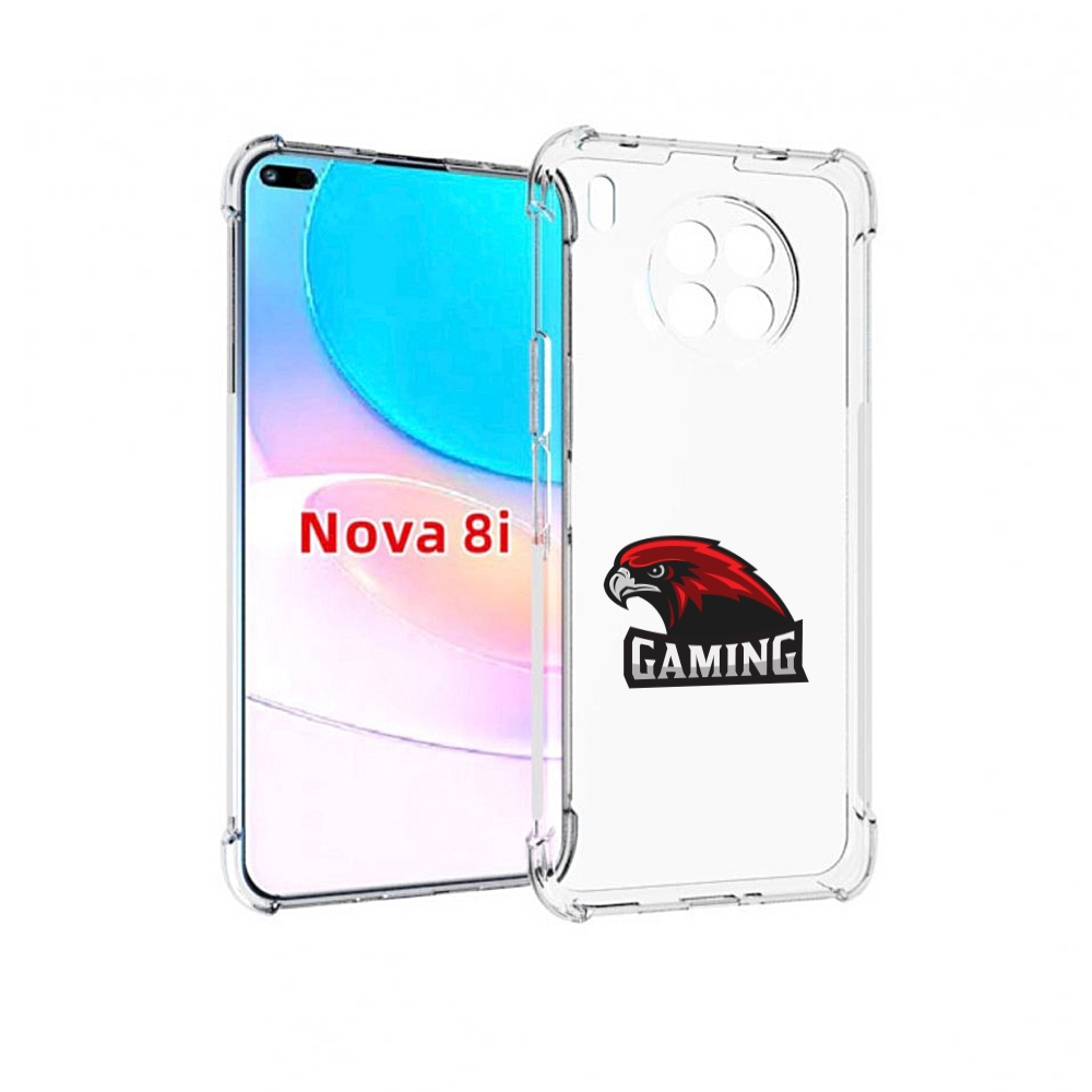

Чехол бампер MyPads Gaming-1 мужской для Huawei Nova 8i, Прозрачный, Tocco