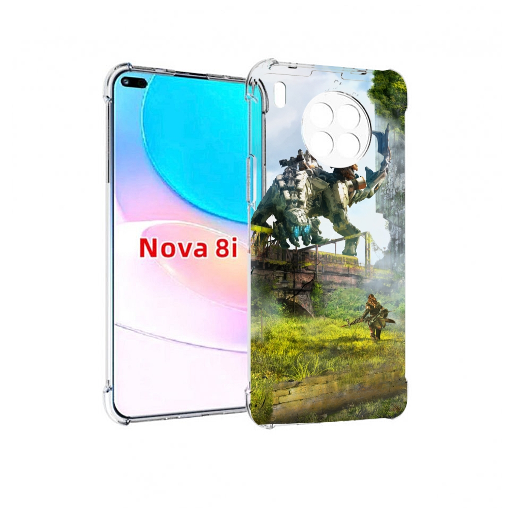 

Чехол бампер MyPads Horizon Zero Dawn для Huawei Nova 8i, Прозрачный, Tocco