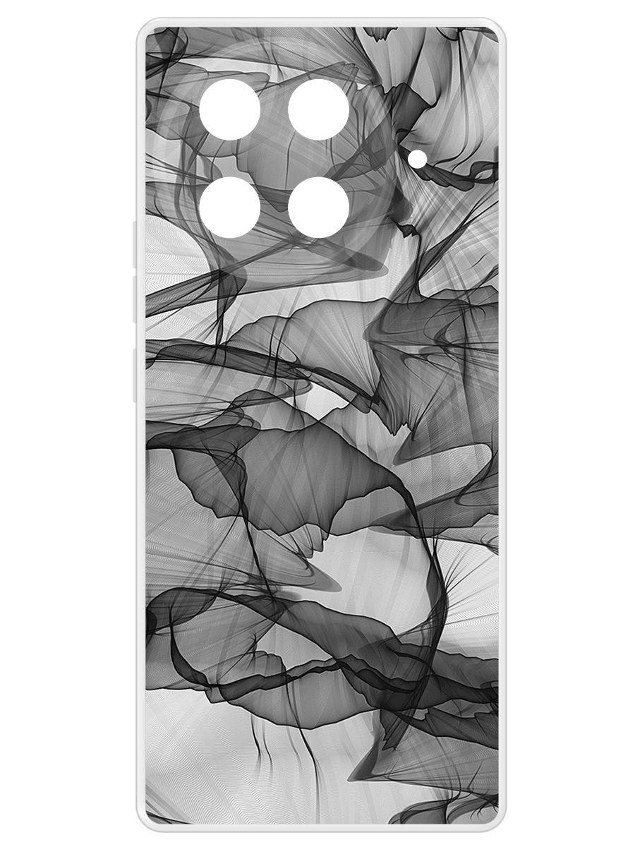 

Чехол-накладка Krutoff Clear Case Абстракт 14 для TECNO Camon 30S Pro, Прозрачный