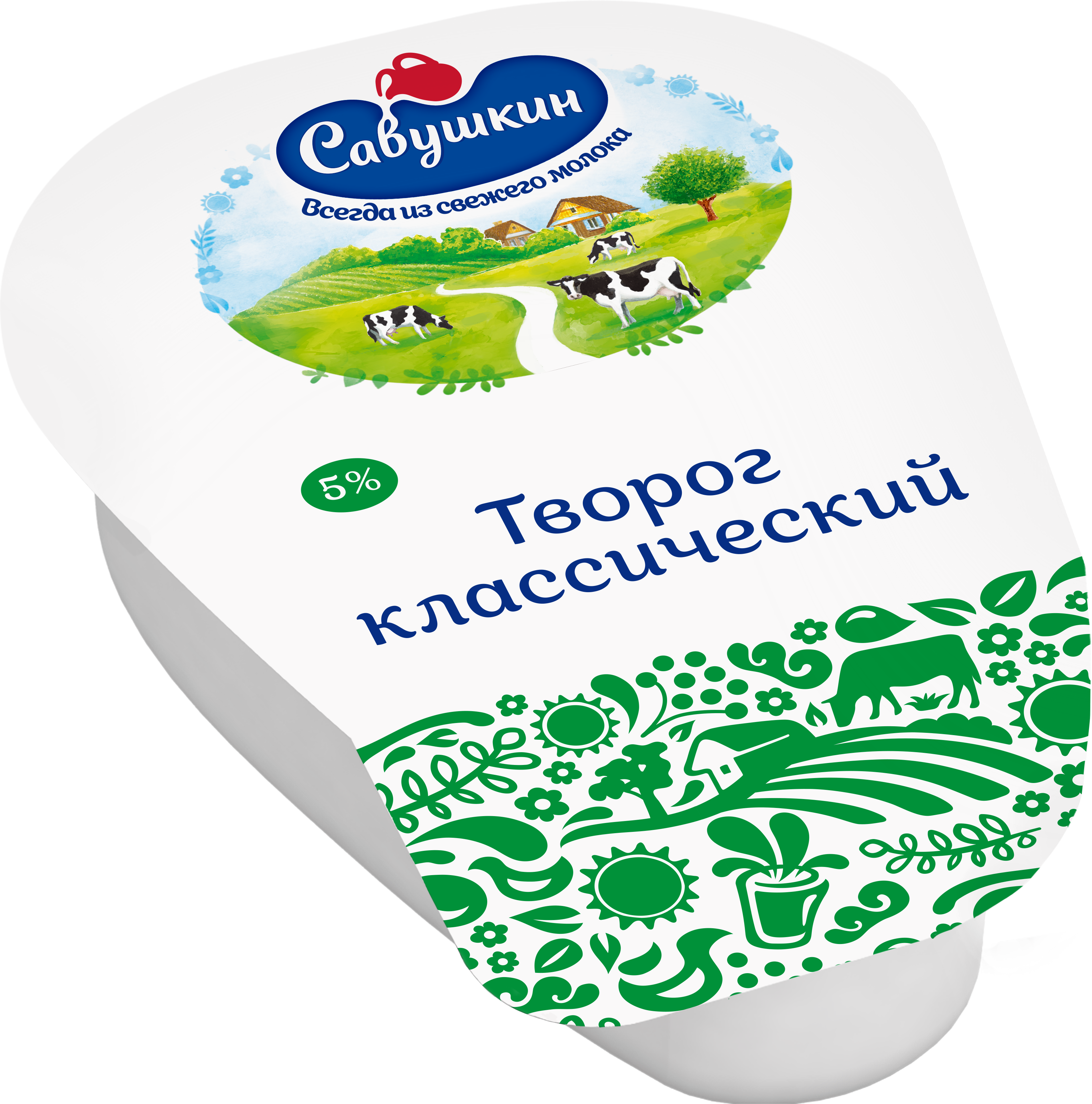 

Творог Савушкин Хуторок 5%, 180 г