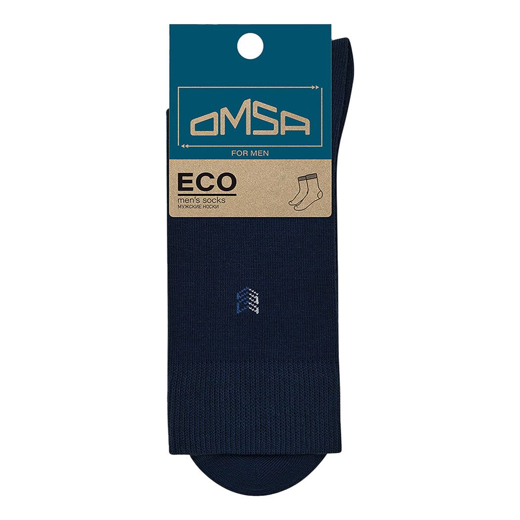

Носки мужские Omsa синие 45-47, Синий