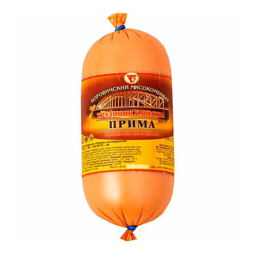 

Колбаса вареная Боровичский мясокомбинат Прима 400 г