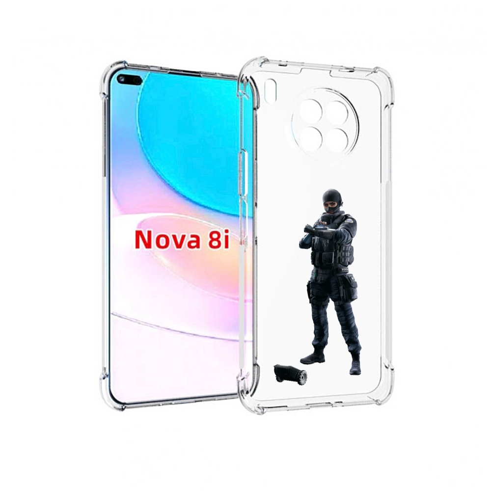 

Чехол бампер MyPads Tom-Clancy's-Rainbow-Six-1 для Huawei Nova 8, Прозрачный, Tocco