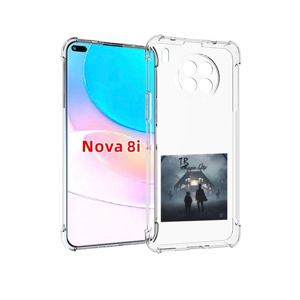 

Чехол бампер MyPads Tragic City ЛСП для Huawei Nova 8i, Прозрачный, Tocco